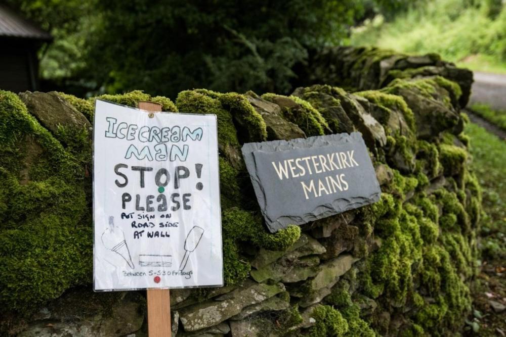 Westerkirk Mains Villa Bentpath Exteriör bild